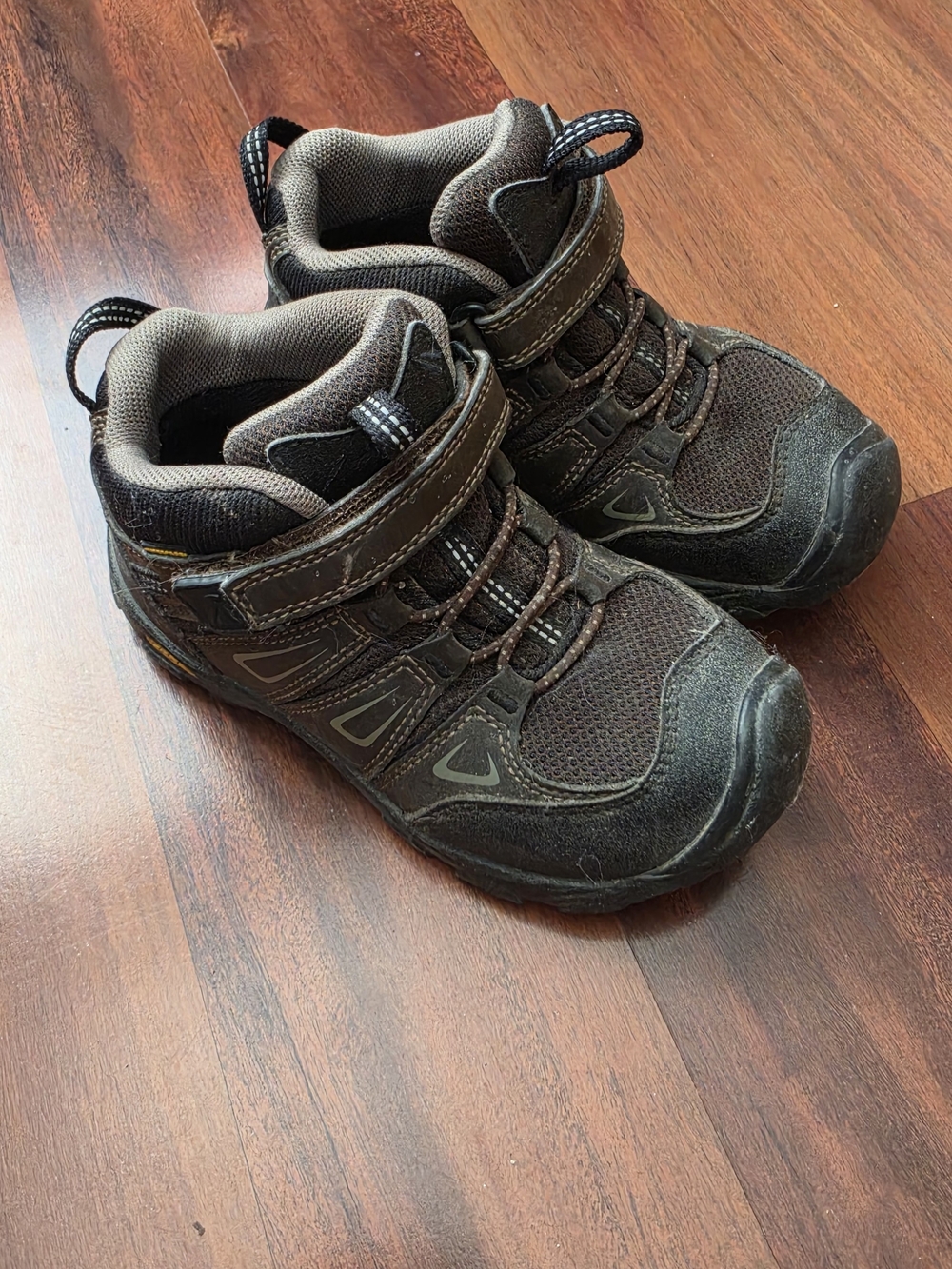 Keen Kids Brown and Black Trail Shoes
